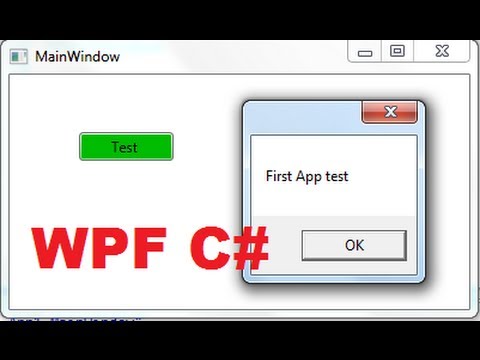 C# WPF Tutorial 1- Getting Started and Creating Your First Application