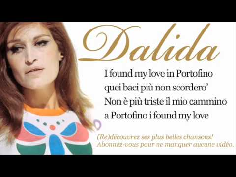 Dalida - Love in Portofino - Paroles (Lyrics)