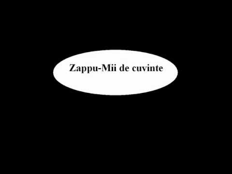 Zapu-Mii de cuvinte