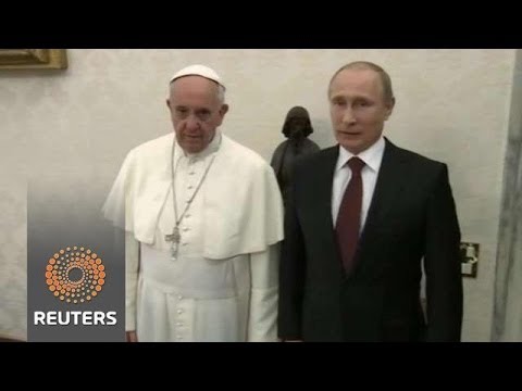 Pope meets Russian President