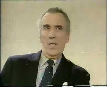 Christopher Lee on Wogan