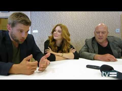 Under The Dome (CBS): Dean Norris, Mike Vogel & Rachelle Lefevre Interviews