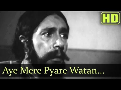 Aye Mere Pyare Watan - Kabuliwala Songs - Balraj Sahni - Usha Kiran - Manna Dey