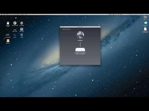 Apple Time Capsule: Setup File Server and Sync with Folder Actions