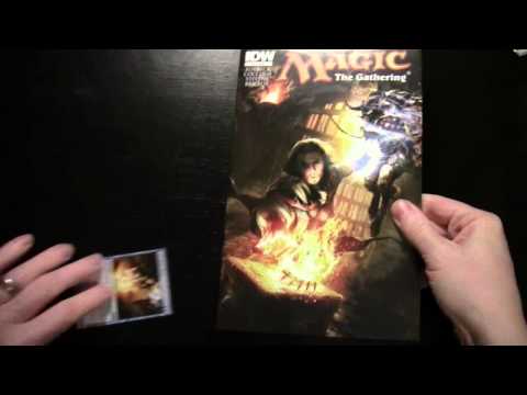 Magic The Gathering Comic from IDW Publishing + Treasure Hunt alt artwork Dack Fayden