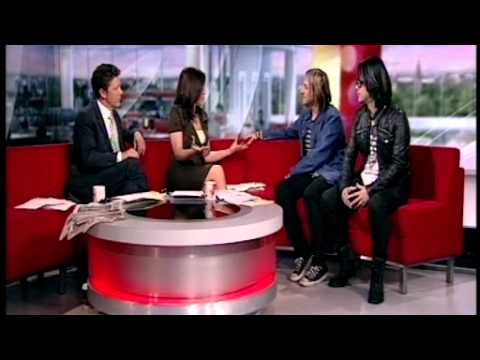 Feeder interview on Breakfast TV ...Side by Side single for Japanese Tsunami Relief Fund