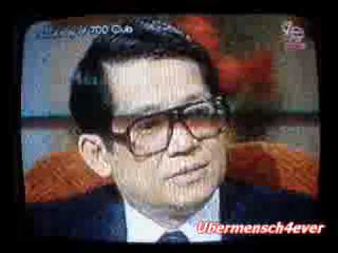 NINOY AQUINO's memorable interview on The 700 Club with Pat Robertson