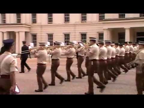 Footguards Massed Bands Drill Rehearsal for Trooping The Colour - 13 May 2013