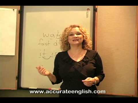 american accent - American T sound - pronunciation of american english