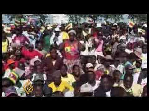 Robert Mugabe speaks to Al Jazeera - 25 Mar 08