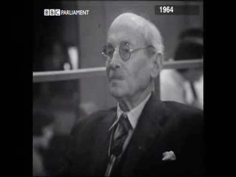 Clement Attlee talks about the 1964 election