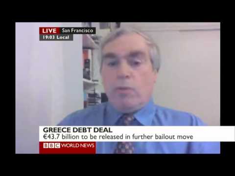 Nicholas Economides on BBC World News - Greece Debt Deal - November 27, 2012