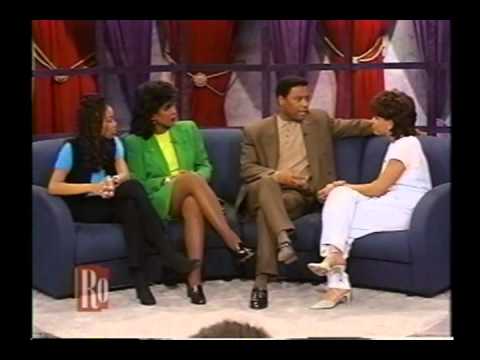 The Cast of Moesha on Talk show (1996)