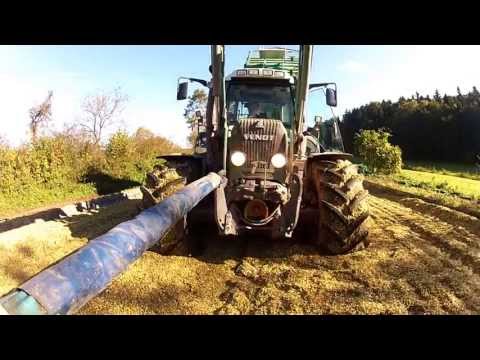 Mais häckseln mit HaSi GbR und Fendt 920 / 820 / 415 / 614 [HD]