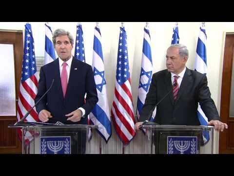 Statements by PM Netanyahu & US Secretary of State Kerry Following their Meeting