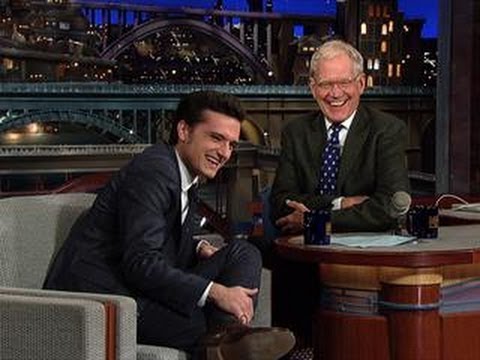 David Letterman - Josh Hutcherson on Jennifer Lawrence