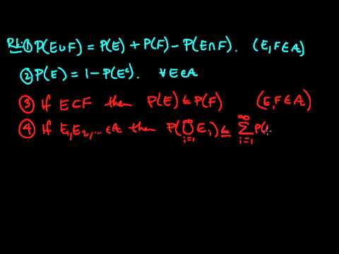 (PP 1.S) Measure theory: Summary