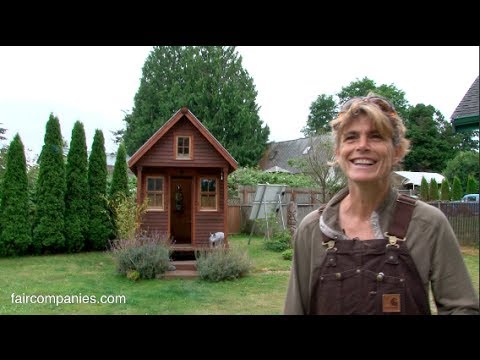 Micro-homesteading in WA with 10K microhome (84 sq ft) in friends' yard