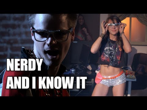 Nerd Alert - Nerdy and I Know It - (LMFAO Sexy and I Know It Parody) ft KurtHugoSchneider