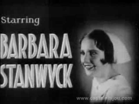 1931 NIGHT NURSE TRAILER BARBARA STANWYCK