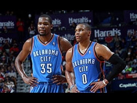 Kevin Durant and Russell Westbrook Lead the Thunder Over the Pelicans