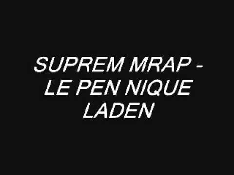 Suprême MRAP - Le Pen nique Laden