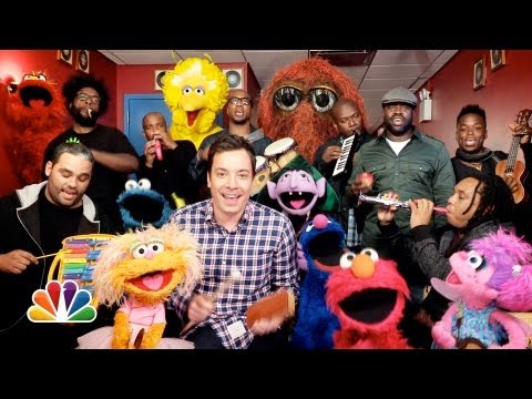 Jimmy Fallon, Sesame Street & The Roots Sing 