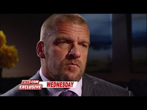 Michael Cole interviews Triple H: WWE App Exclusive, Raw Oct. 21, 2013