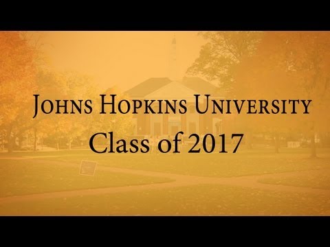 Welcome to Johns Hopkins University 2013