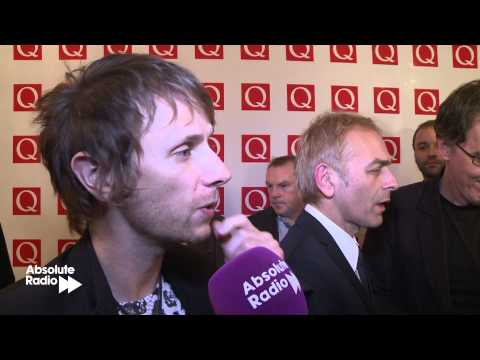 Dom Howard from Muse interview at Q Awards 2012