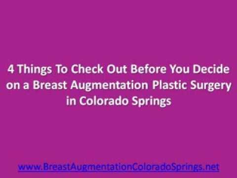 Plastic Surgery Colorado Springs - 4 Tips Before Choosing a Plastic Surgeon