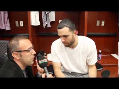 Lakers vs Jazz , Farmar , Wesley , locker room interview 2013