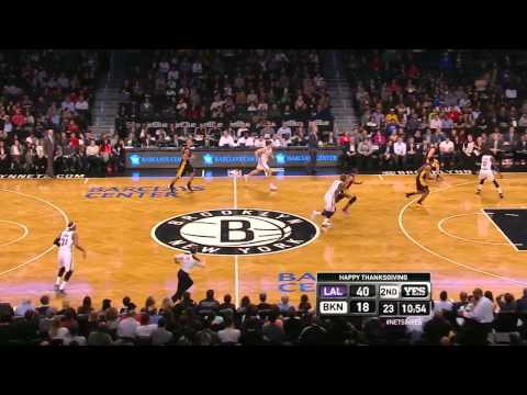 Jordan Farmar: 6 points in 10 seconds - Lakers @ Nets - 2013.11.27