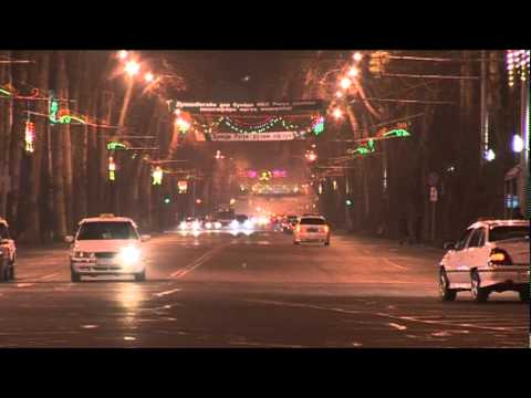 Ночной, Душанбе (Таджикистан) NIGHT CITY OF DUSHANBE (TAJIKISTAN)