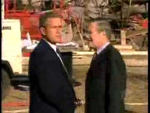 Pentagon Plane Wreckage, Bush Visiting