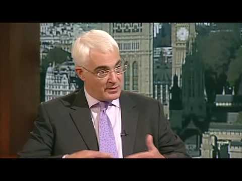 Alistair Darling interview before pre-budget statement, part1of2 (06Dec09)