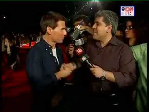 Rajeev Masand interview with Tom Cruise