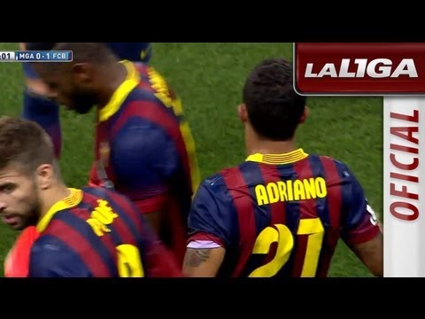 Resumen de Málaga CF (0-1) FC Barcelona - HD