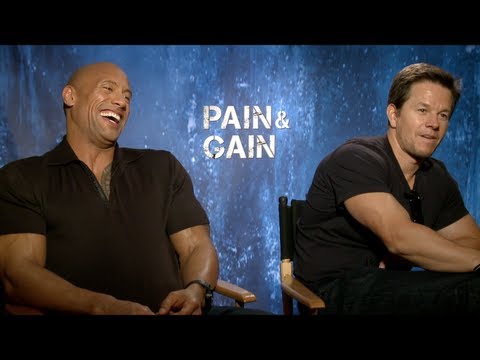 PAIN & GAIN Interview: Mark Wahlberg, Dwayne Johnson, Anthony Mackie, Tony Shaloub, Ken Jeong & Paly