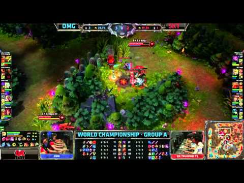 OMG vs SKT T1 S3 World Championships || OMG vs SKT T1 Group A Day 1