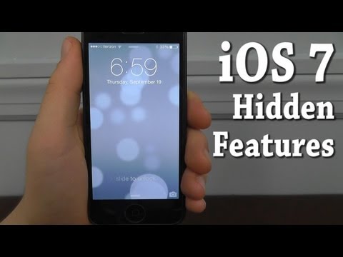 iOS 7 Hidden Features - Top 10 List