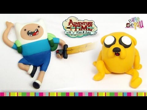 ADVENTURE TIME Polymer Clay Tutorial / Hora de Aventura de Arcilla Polimérica