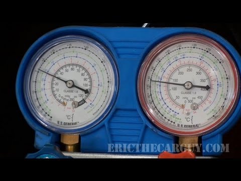 How To Recharge an AC System - EricTheCarGuy