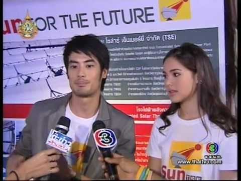 SSBT 29/11/11- ญาญ่า@งานเปิดตัว Thai Solar Energy Co.,Ltd.