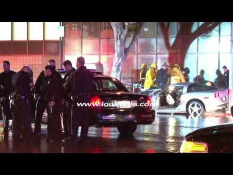 Pursuit Suspect Shot Dead / Los Angeles   RAW FOOTAGE