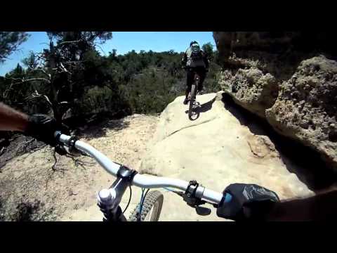 Gooseberry Mesa Utah Mountain Biking MTB GoPro HD