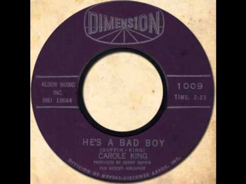 CAROLE KING - He's a Bad Boy [Dimension 1009] 1963