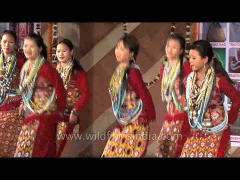 Dancers from the Miji tribe of Arunachal Pradesh dancing beautifully!