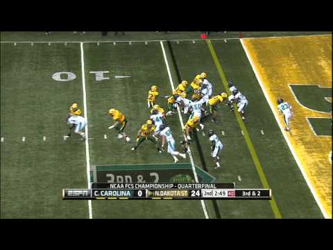 North Dakota State Routs Coastal Carolina