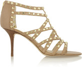 NET-A-PORTER | MICHAEL Michael Kors Maddie studded leather sandals